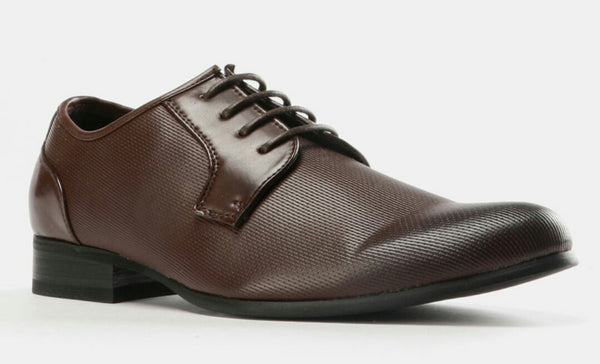 Classic Formal Lace Up Shoes - Brown