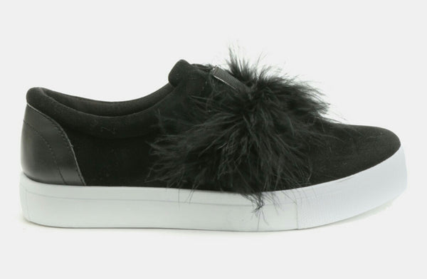 Legit Fur Slide Sneakers