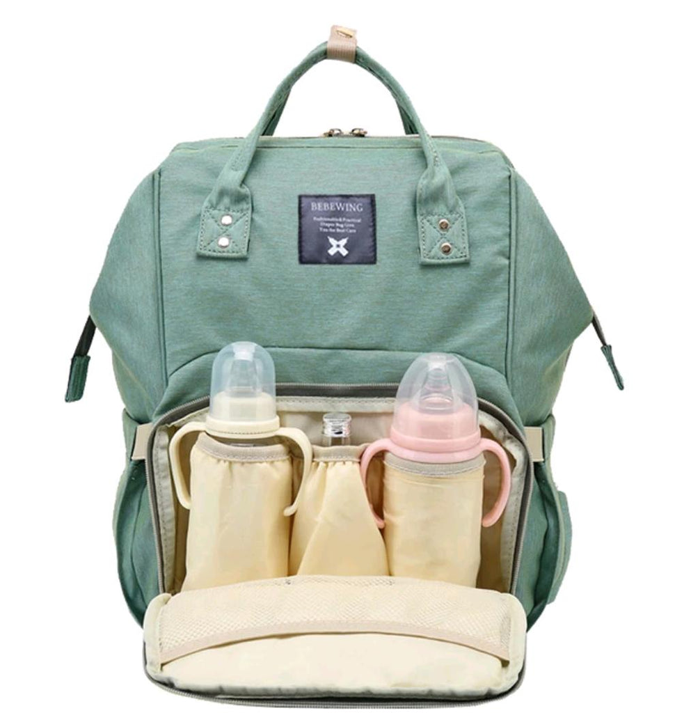 Baby Diaper Waterproof Travel Nappy Bag - Green