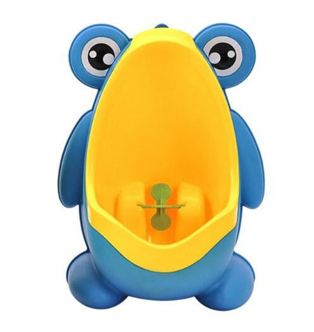 Children's Froggy Potty Urinal Trainer for Boys- Blue Yellow
