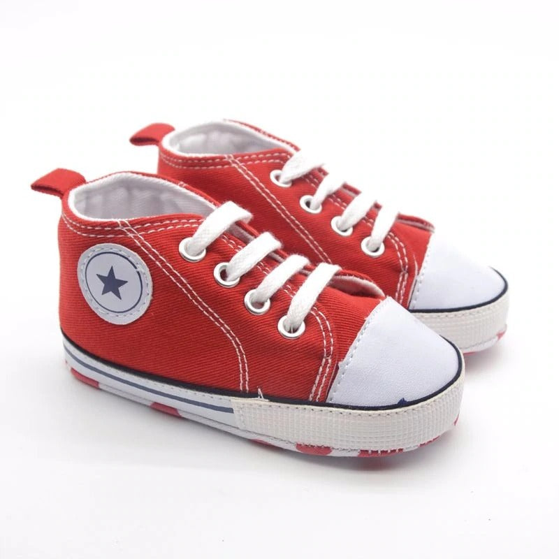 Infants Soft sole Sneakers - Red