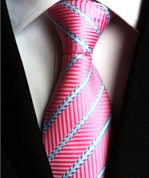 Men's Neck Ties - Pink NT059