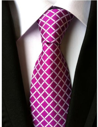 Men's Neck Ties - Purple NT016