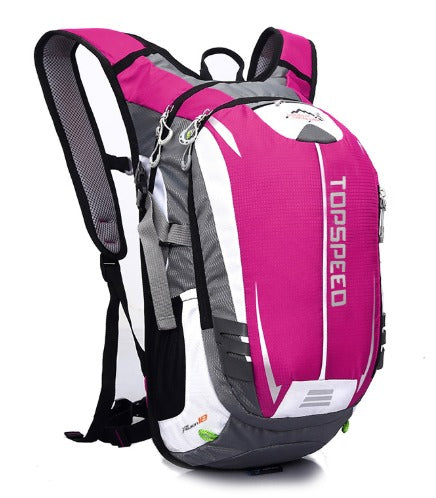 18L Backpack Hydration System Water Bag with FREE 1.5L Bladder - Pink