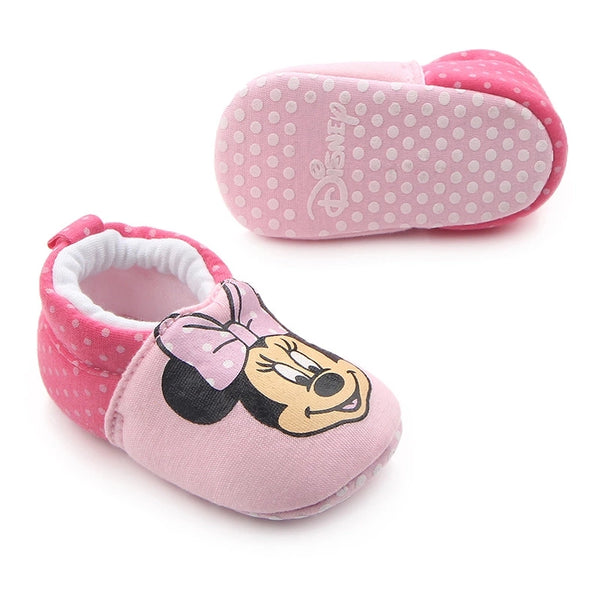 Infants Cartoon Slipper - Pink Minnie