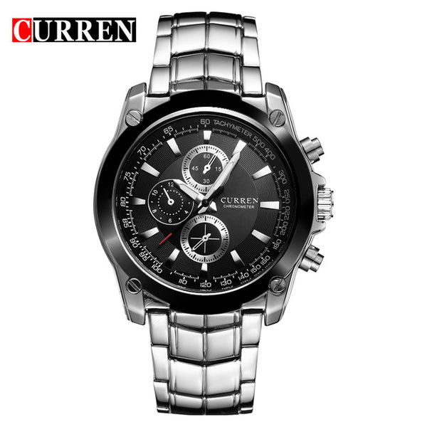 Men's Stainless Steel Business Casual Watch - Curren