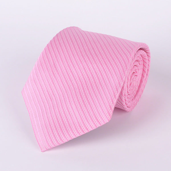 Men's Ties - Pink Stripe