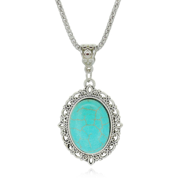 Tibetan Blue Stone Necklace
