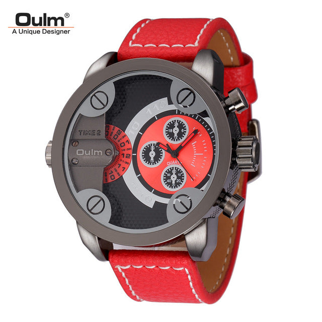 Men's Military WristWatch - Red