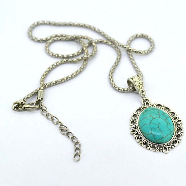 Tibetan Blue Stone Necklace