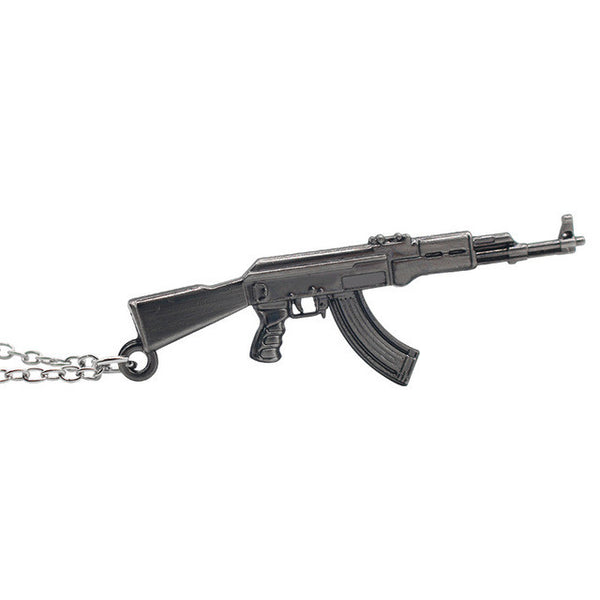 Men's AK47 Neck Chain - Black