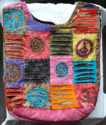 Ladies Handmade Hobo Sling Bag - Natural Art 18 Styles