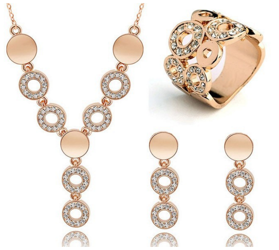 Crystal Jewelry Set