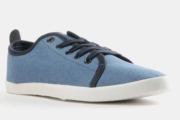 Pierre Cardin Basic Canvas Plimsoll Sneakers - Denim Blue