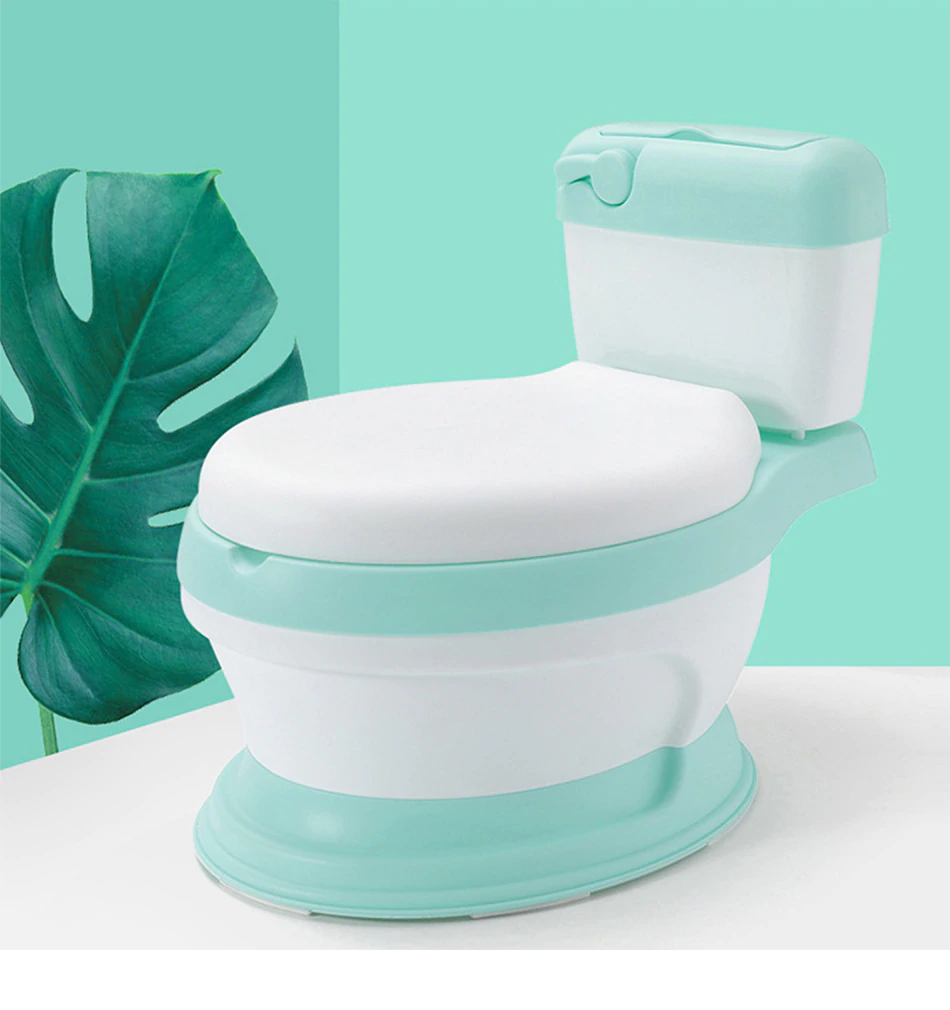Children's Toilet Potty Trainer - Green